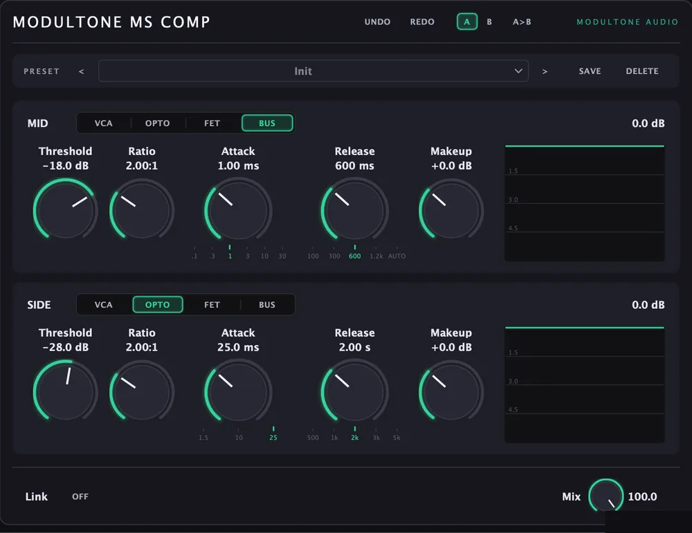 MS Compressor interface